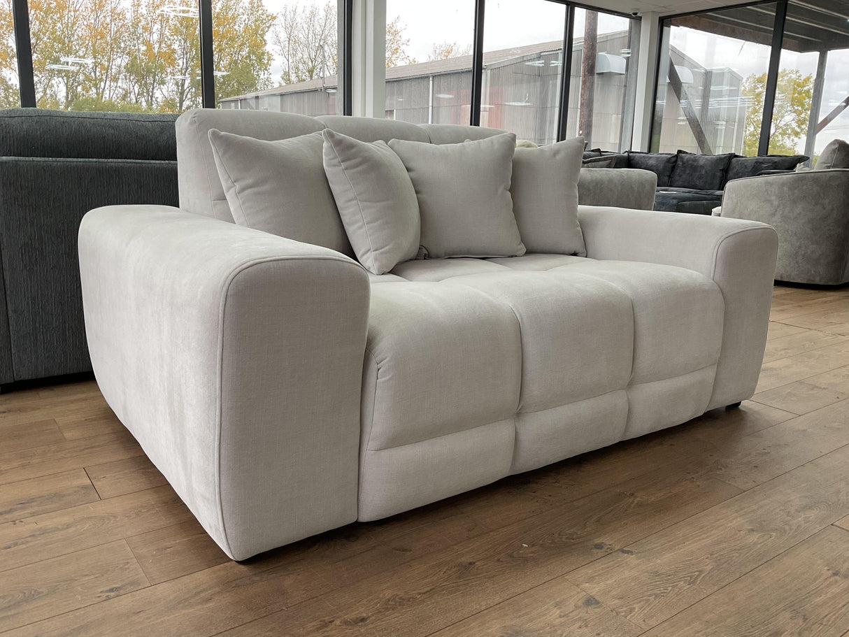 Dubai 2 Seat Sofa (Available in Aston Linen Charcoal or Natural)