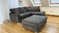 Bromley Full Back Corner Sofa (Available in Linen Cream, Linen Grey or Alaska Silver Chenille)