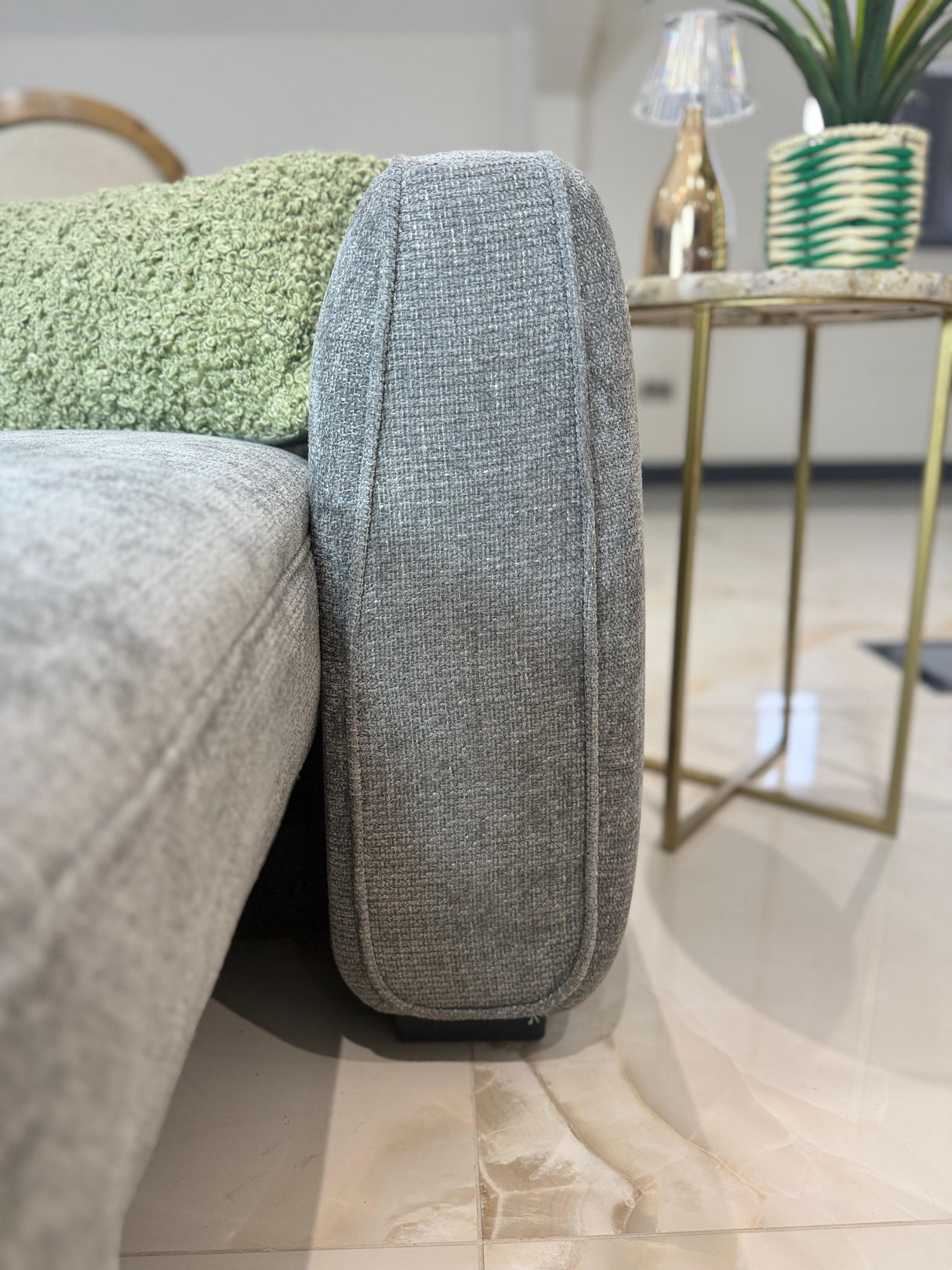 Trevi Corner Storage Sofa Bed (Available in Grey or Beige)