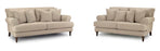 Caprice Sofa (Available in Linen Beige or Grey)
