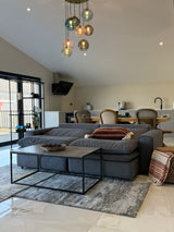 Bella Cloud 3 Seat Electric Cinema Sofa (Available in Beige or Grey)