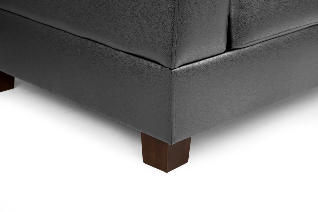 Alba Sofa (Available in PU Leather Black, PU Leather Brown, PU Leather Grey or Linen Grey)