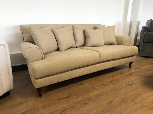 Caprice Sofa (Available in Linen Beige or Grey)