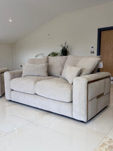 Pluto 2 Seat Sofa (Available in Beige or Grey)