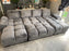Stella U-Shape/Cinema Sofa (Available in Velvet Cream, Mocha or Grey)