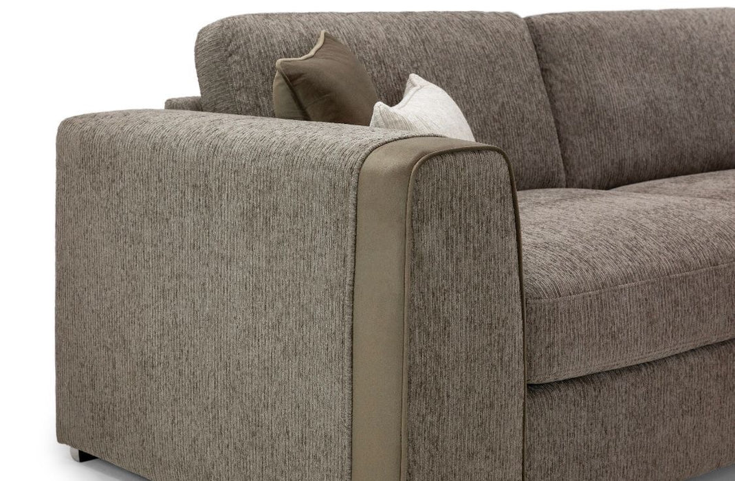 Turin Sofa (Available in Allora Chenille Grey, Beige or Dark Brown)