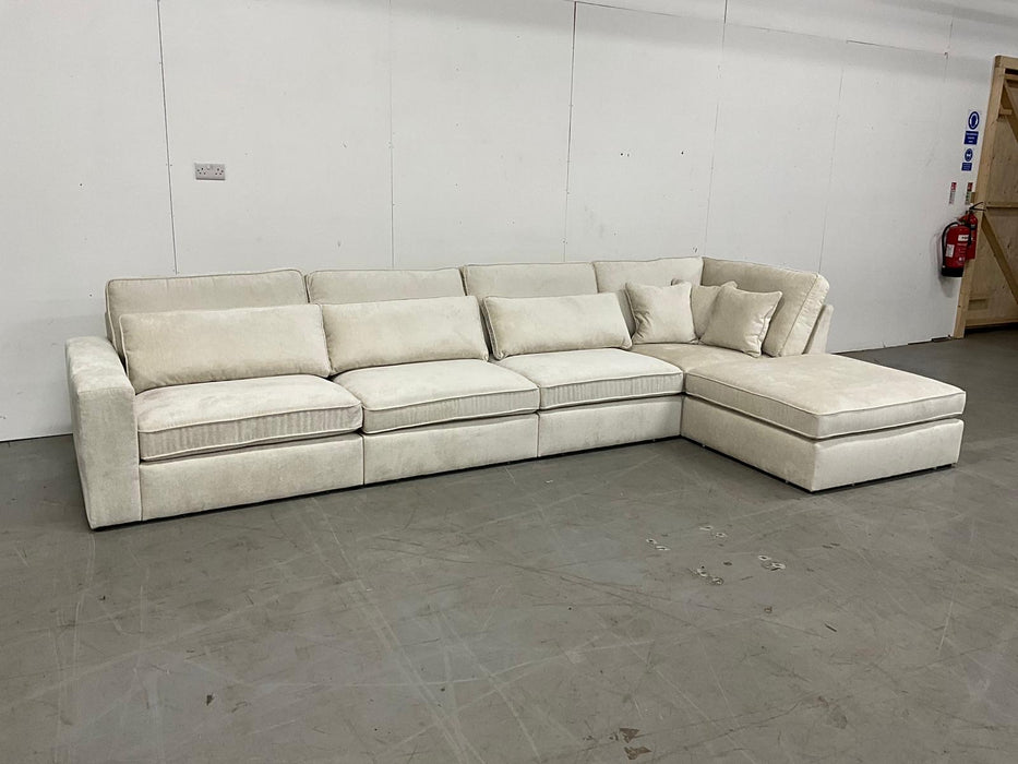 Lola Modular Sofa (Available in Chenille Ivory, Mocha or Grey)