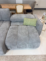 Trevi Corner Storage Sofa Bed (Available in Grey or Beige)