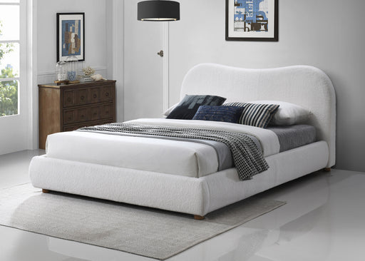 Morgan Boucle Bed (available in grey or ivory)