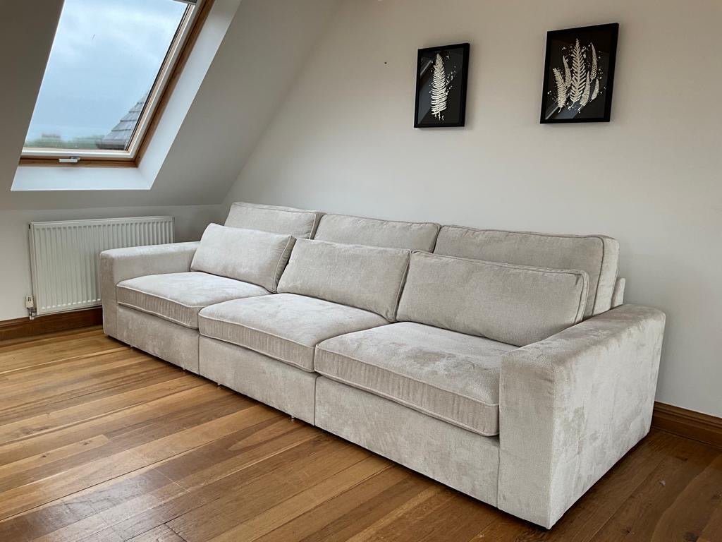 Lola Modular Sofa (Available in Chenille Ivory, Mocha or Grey)