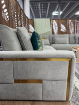 Pluto Corner Sofa (Available in Beige or Grey)