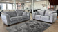 Venus Sofa (Available in Ashley Velvet Silver, Charcoal or Brown)