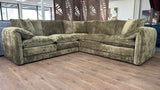 Samantha Corner Sofa (Available in Beige, Grey, Black or Green)