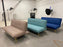 Ankara Clic Clac Sofa Bed (Available in Plush Velvet Mocha or Blue)