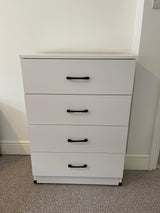 Economy Chest (Available in Light Grey, White, Oak or Dark Grey)