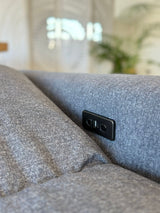 Bella Cloud 3 Seat Electric Cinema Sofa (Available in Beige or Grey)