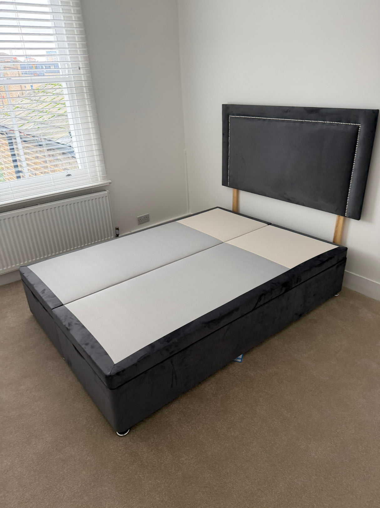 Charlie Studded 24 Inch Headboard