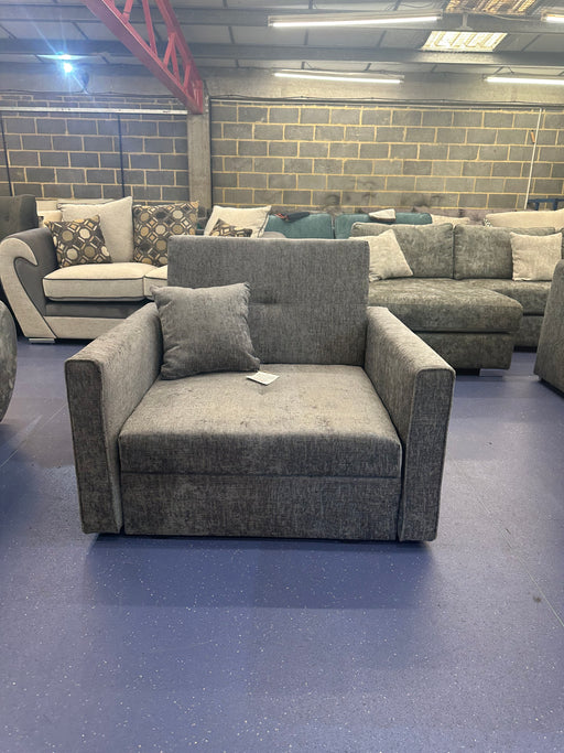 Graham Armchair Sofa Bed (Grey Linen)