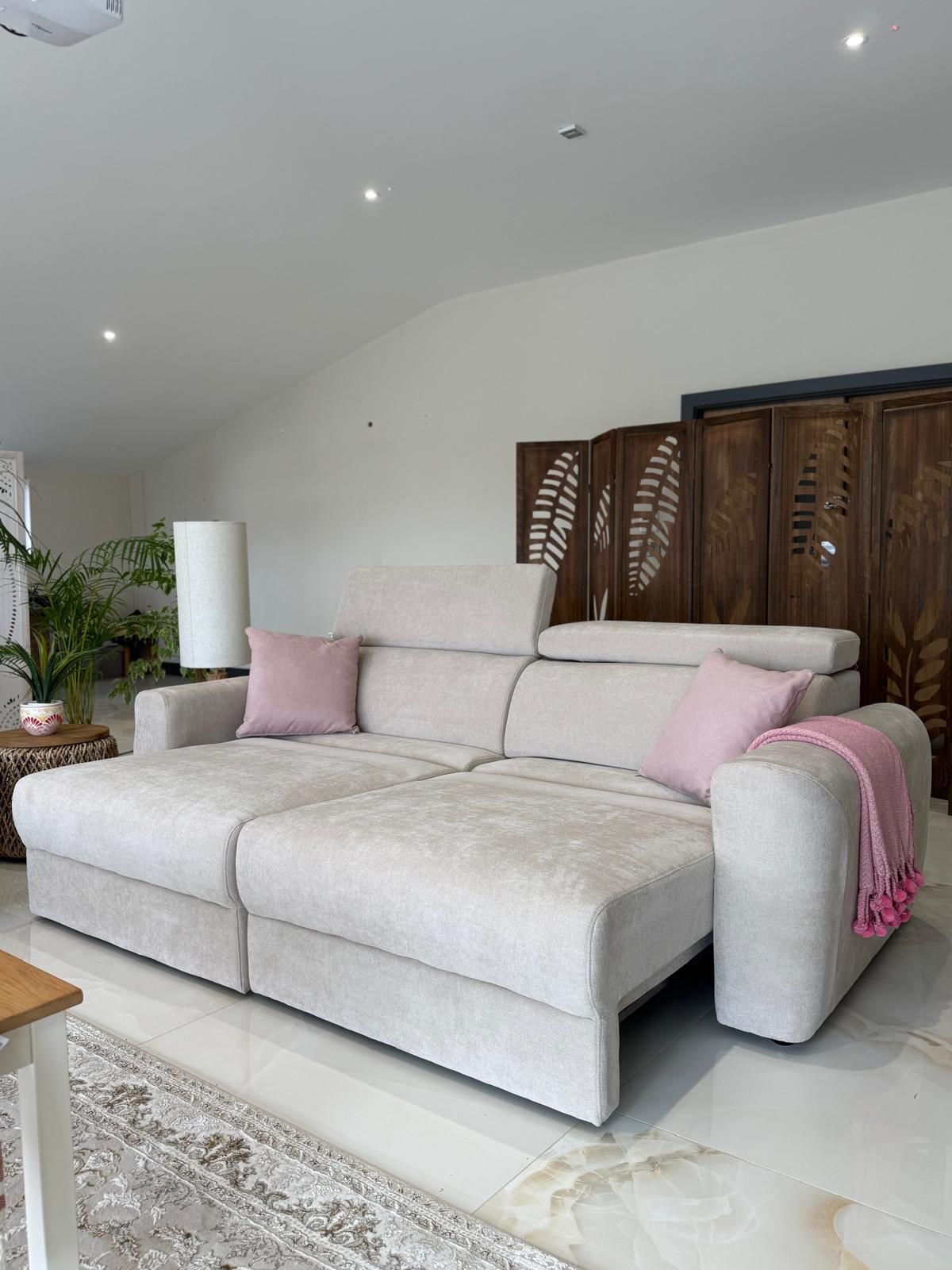 Henley 3 Seat Electric Cinema Sofa (Available in Black, Green, Beige or Grey)