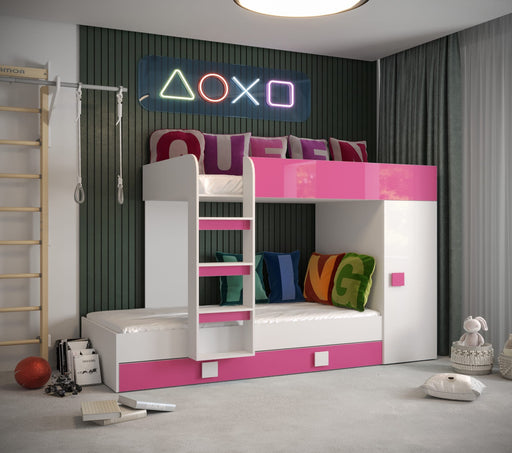 Regan Bunk Bed with Furniture Set (Available in 9 Colour options)