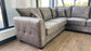 Venus Corner Sofa (Available in Ashley Velvet Silver, Charcoal or Brown)