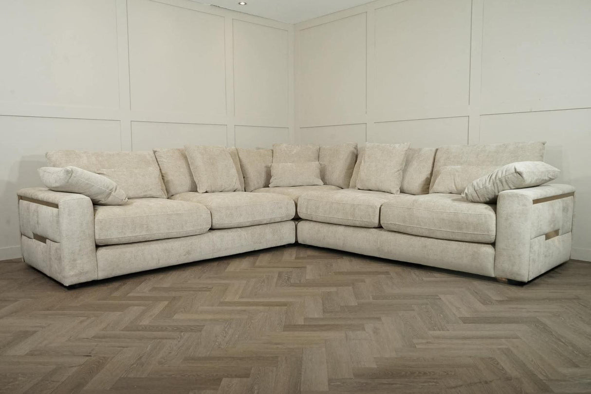 Pluto Corner Sofa (Available in Beige or Grey)