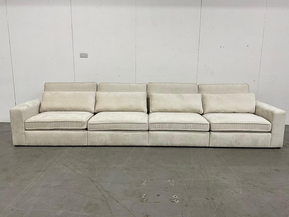 Lola Modular Sofa (Available in Chenille Ivory, Mocha or Grey)