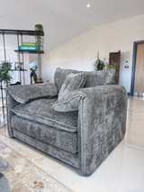 Samantha Armchair Sofa (Available in Beige, Grey, Black or Green)