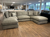Grenada U-Shape Full Back (Available in Luxe Velvet Slate or Putty)