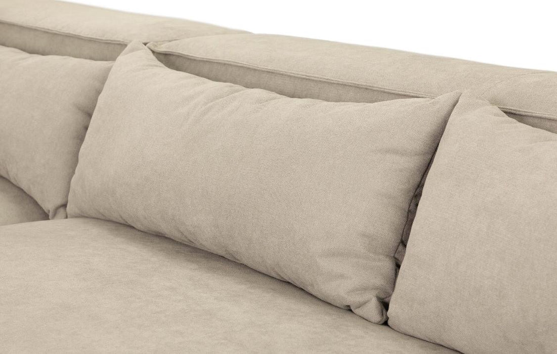 Munich Corner Sofa (Available in Beige or Light Grey Linen)