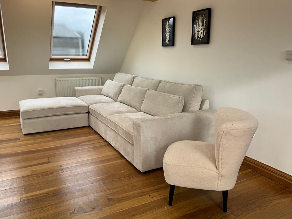 Lola Modular Sofa (Available in Chenille Ivory, Mocha or Grey)