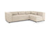 Munich Corner Sofa (Available in Beige or Light Grey Linen)