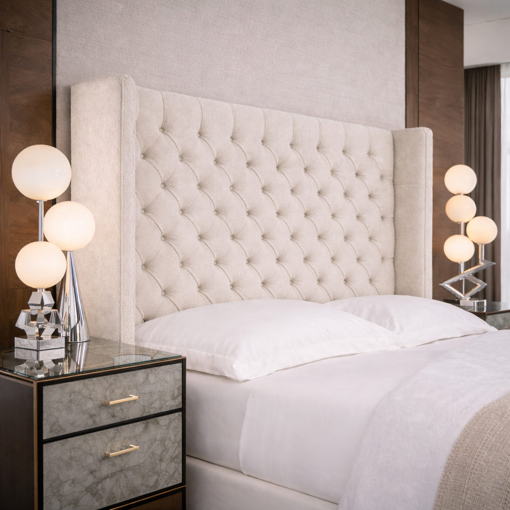Balmoral Winged Floor Standing Headboard