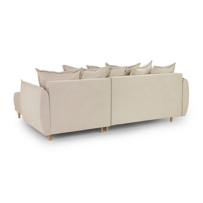 Duke Corner Storage Sofa Bed (Available in Chenille Beige only)