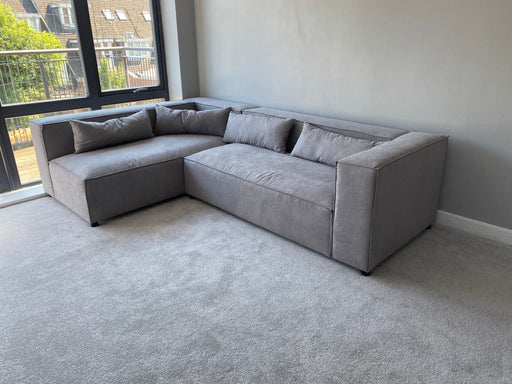 Munich Corner Sofa (Available in Beige or Light Grey Linen)