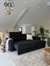 Henley 3 Seat Electric Cinema Sofa (Available in Black, Green, Beige or Grey)