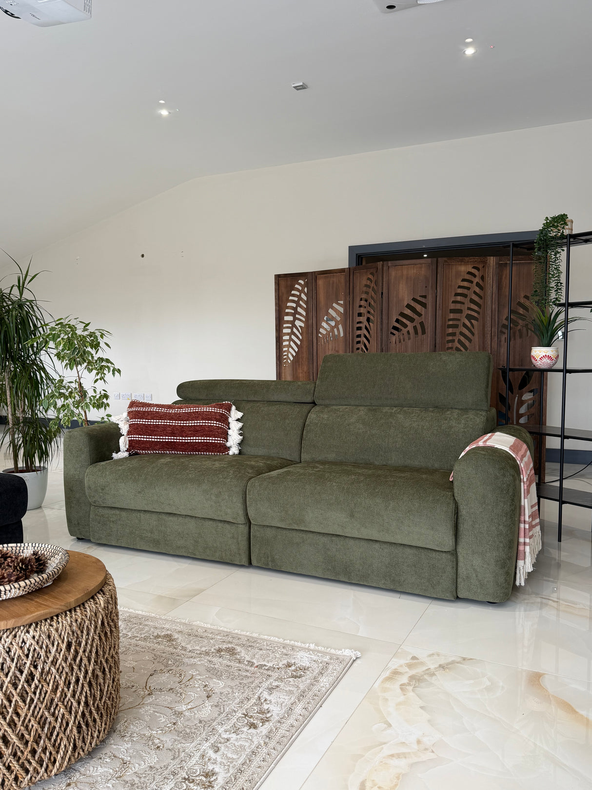 Henley 3 Seat Electric Cinema Sofa (Available in Black, Green, Beige or Grey)