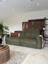 Henley 3 Seat Electric Cinema Sofa (Available in Black, Green, Beige or Grey)