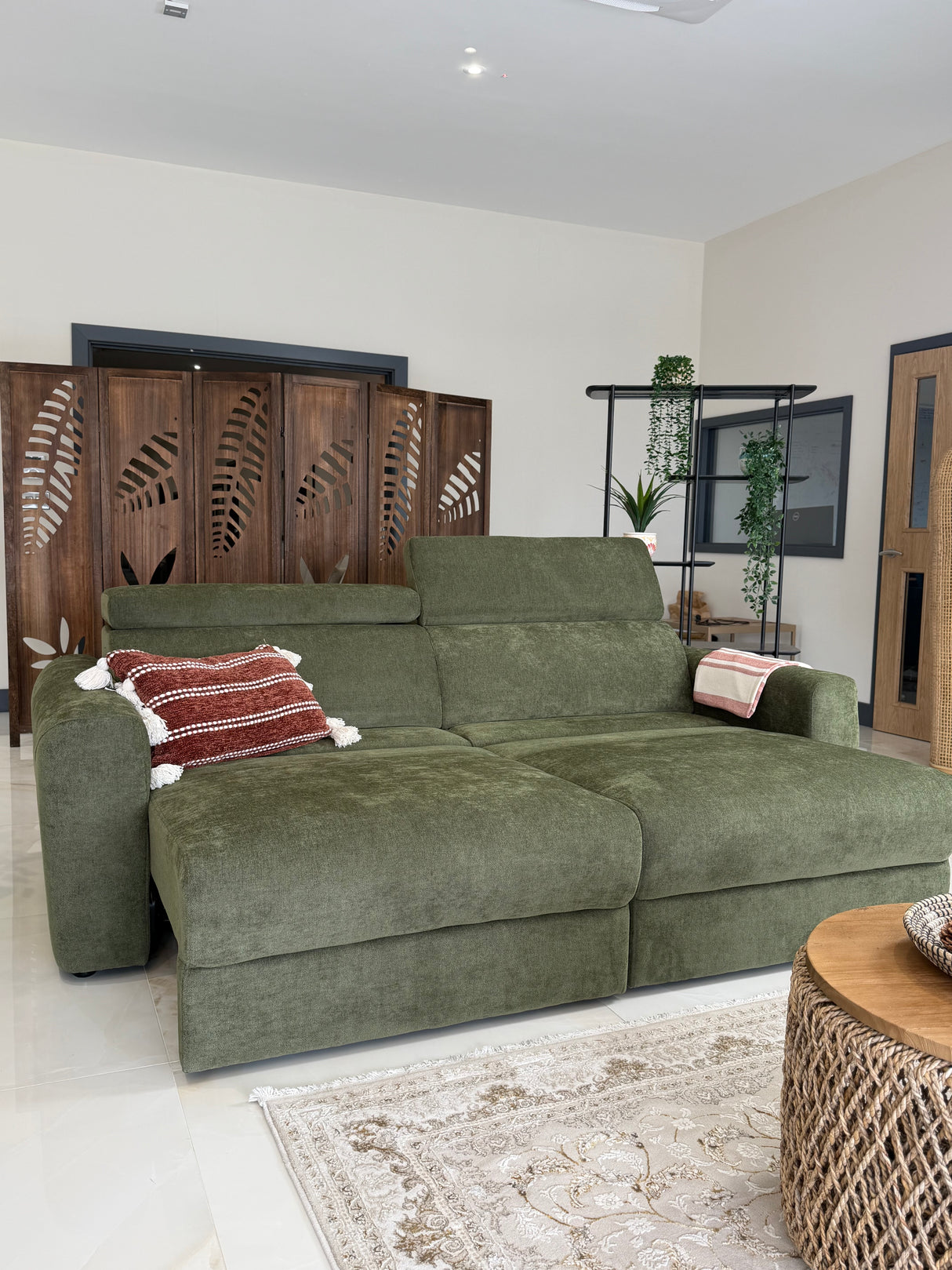 Henley 3 Seat Electric Cinema Sofa (Available in Black, Green, Beige or Grey)