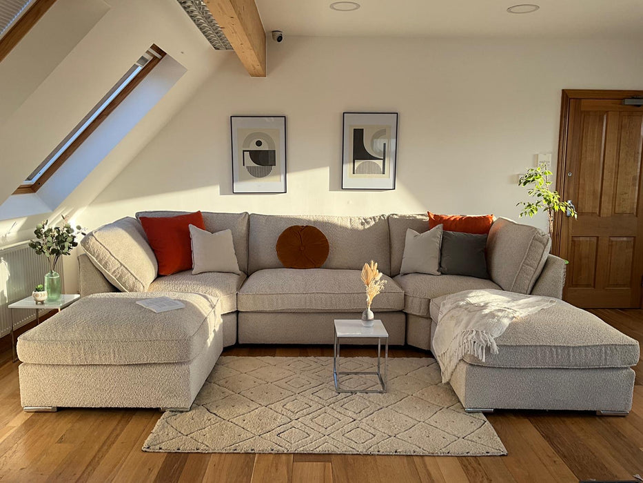 Corner shape deals sofa