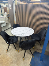 Sofia Dining Table and 4 Chairs