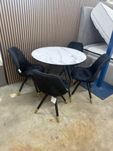 Sofia Dining Table and 4 Chairs