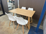 Dallas Dining Table and 4 Chairs