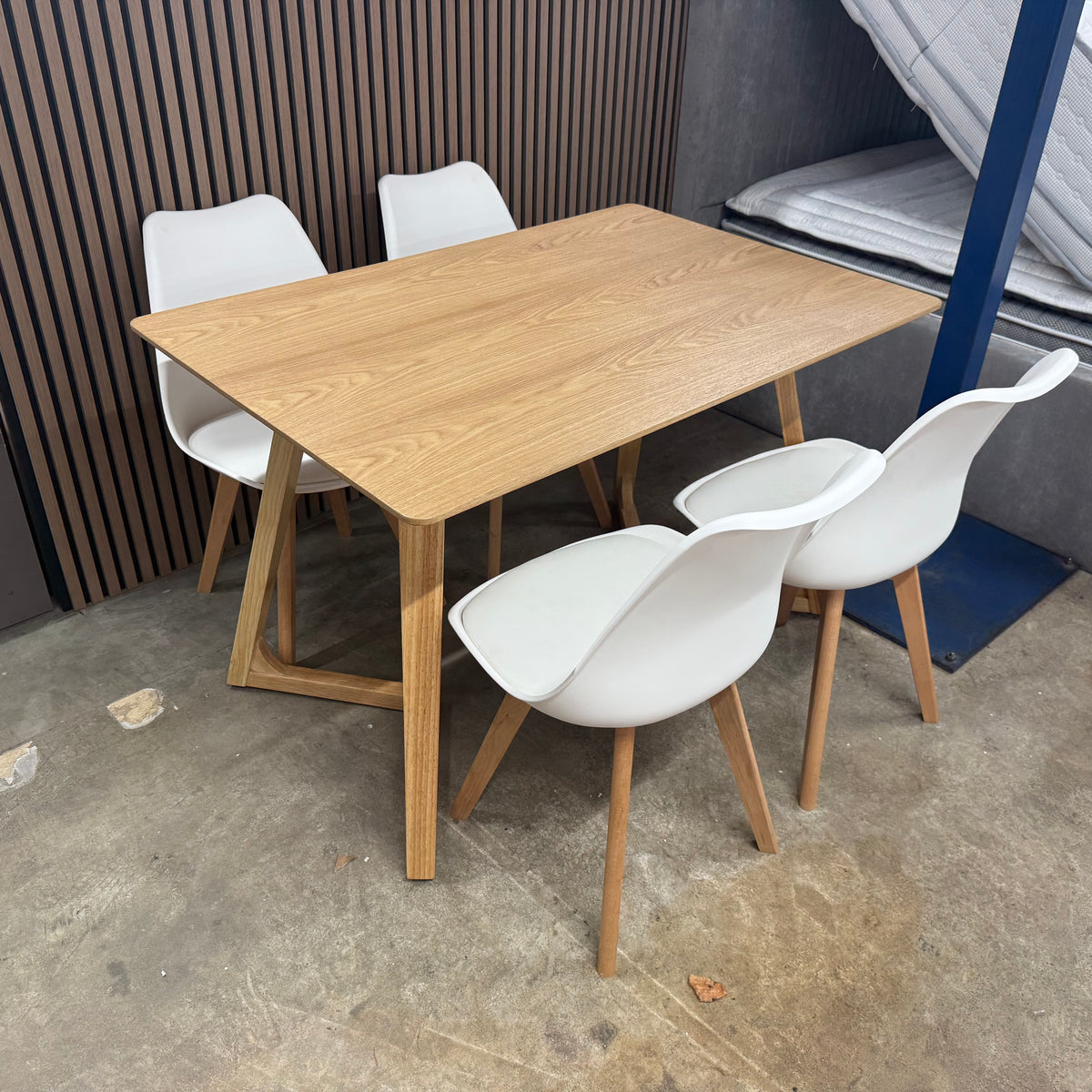 Dallas Dining Table and 4 Chairs