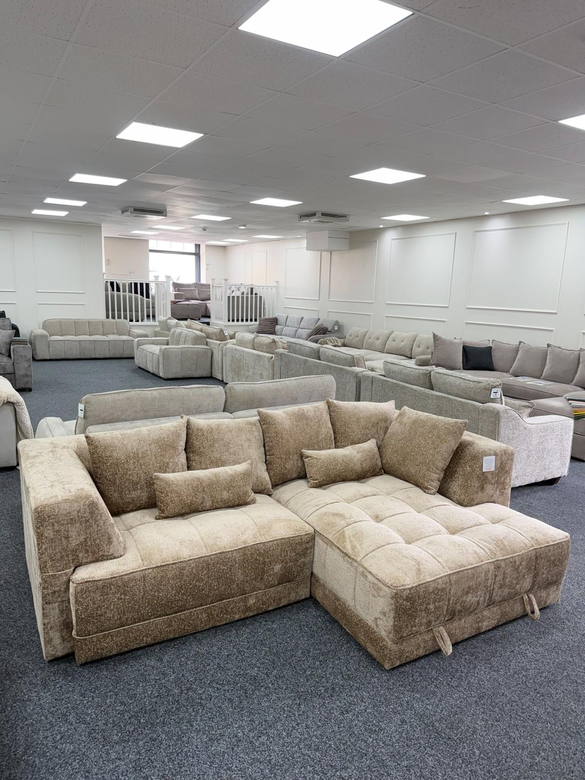 Kensington Corner Storage Electric Sofa Bed