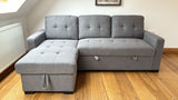 Mersia Corner Storage Sofa Bed