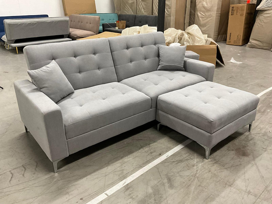 Tango 3 Seat Clic-Clac with matching footstool
