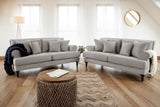 Caprice Sofa 3 and 2 Seat Sofa Bundle Deal (Available in Linen Beige or Grey)