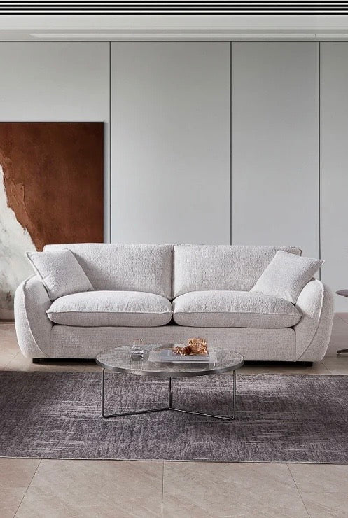 Berkeley Jumbo 3 Seat Sofa (Available in Grey or Beige)