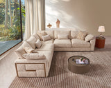 Pluto Corner Sofa (Available in Beige or Grey)